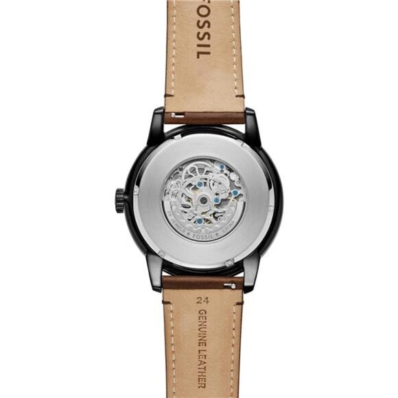 Men's Automatic Watch with Mechanical Movement and Skeleton Dial - Picture 3 of 5
